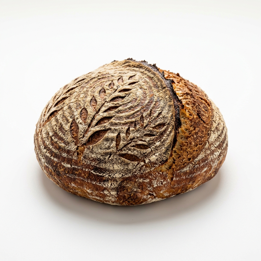 Fresh sourdough loaf